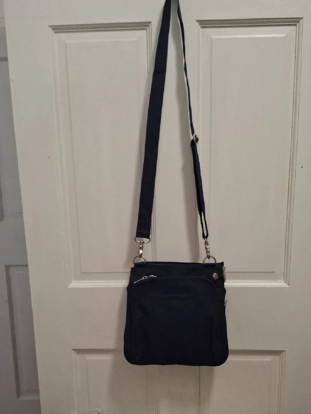 Navy Crossbody Bag - Lightweight Organizer Travel